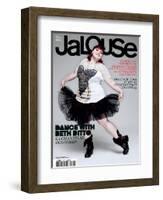 Jalouse, November 2008 - Beth Ditto-Jean-Baptiste Mondino-Framed Art Print