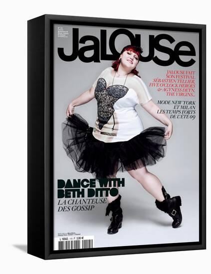 Jalouse, November 2008 - Beth Ditto-Jean-Baptiste Mondino-Framed Stretched Canvas