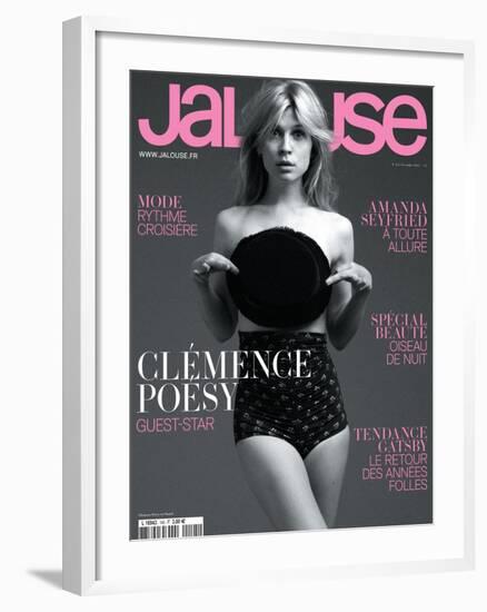 Jalouse, October 2011 - Isabel Lucas-Matthew Frost-Framed Art Print