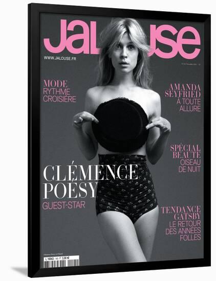 Jalouse, October 2011 - Isabel Lucas-Matthew Frost-Framed Art Print