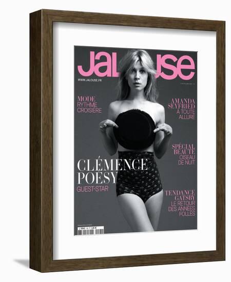 Jalouse, October 2011 - Isabel Lucas-Matthew Frost-Framed Art Print