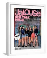 Jalouse, September 2008 - Ilirjana, Pamela, Isabelle, Harley, Annabelle, Lizzy-André-Framed Art Print