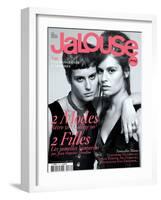 Jalouse, September 2010 - Giulia Venturini, Camilla Venturini-Jean-Baptiste Mondino-Framed Art Print