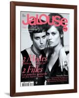 Jalouse, September 2010 - Giulia Venturini, Camilla Venturini-Jean-Baptiste Mondino-Framed Art Print