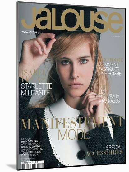 Jalouse, September 2011 - Mila Jovovic-Kenneth Cappello-Mounted Art Print