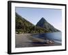 Jalousie Bay, Petit Piton, St. Lucia-null-Framed Photographic Print
