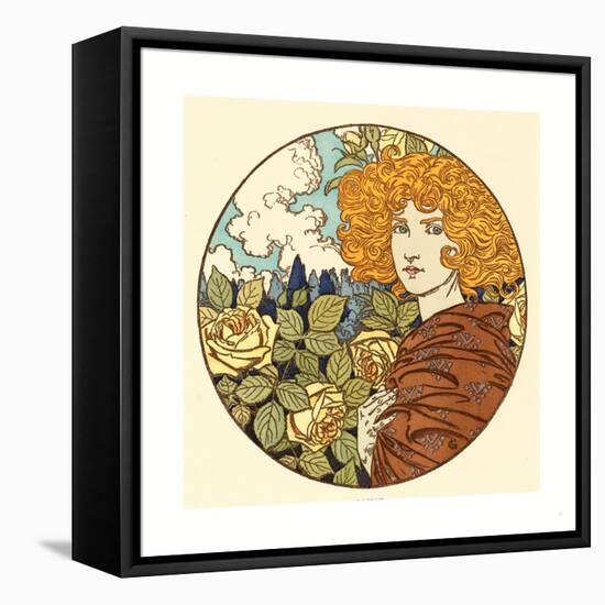 Jalousie (Jealousy), French, 1841 1917-Eugene Grasset-Framed Stretched Canvas