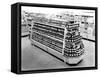 Jam and Marmalade Aisle, Woolworths Store, 1956 (B/W Photo)-English Photographer-Framed Stretched Canvas