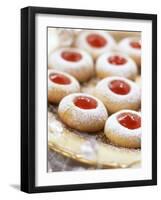 Jam-Filled Christmas Biscuits-Alena Hrbkova-Framed Photographic Print