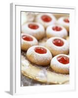 Jam-Filled Christmas Biscuits-Alena Hrbkova-Framed Photographic Print