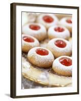 Jam-Filled Christmas Biscuits-Alena Hrbkova-Framed Photographic Print