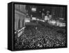 Jam Packed Times Square-null-Framed Stretched Canvas