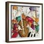 Jam Session II-Eric Waugh-Framed Art Print