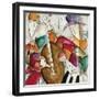 Jam Session II-Eric Waugh-Framed Art Print