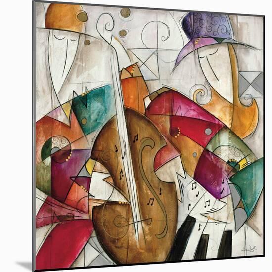 Jam Session II-Eric Waugh-Mounted Art Print