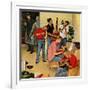 "Jam Session", October 23, 1954-John Falter-Framed Giclee Print