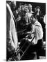 Jam Session with Duke Ellington, Audience Surrounding Piano to Listen-Gjon Mili-Mounted Premium Photographic Print