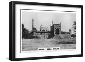 Jama Masjid, Delhi, India, C1925-null-Framed Giclee Print