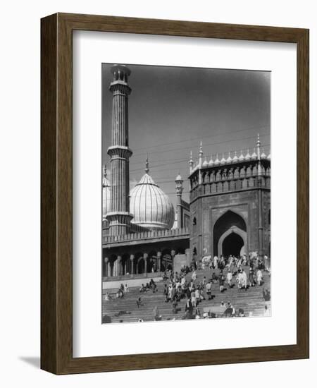 Jama Masjid, Delhi, India, Late 19th or Early 20th Century-null-Framed Giclee Print