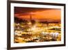 Jamaa El Fna, Marrakesh, Morocco.-kasto-Framed Photographic Print