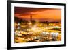 Jamaa El Fna, Marrakesh, Morocco.-kasto-Framed Photographic Print