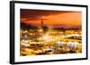 Jamaa El Fna, Marrakesh, Morocco.-kasto-Framed Photographic Print