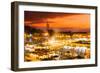 Jamaa El Fna, Marrakesh, Morocco.-kasto-Framed Photographic Print