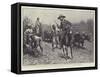 Jamaica Industries, an Overseer Going His Rounds on a Sugar Plantation-William T. Maud-Framed Stretched Canvas