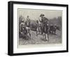 Jamaica Industries, an Overseer Going His Rounds on a Sugar Plantation-William T. Maud-Framed Giclee Print