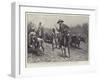 Jamaica Industries, an Overseer Going His Rounds on a Sugar Plantation-William T. Maud-Framed Giclee Print