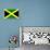 Jamaica National Flag Poster Print-null-Poster displayed on a wall