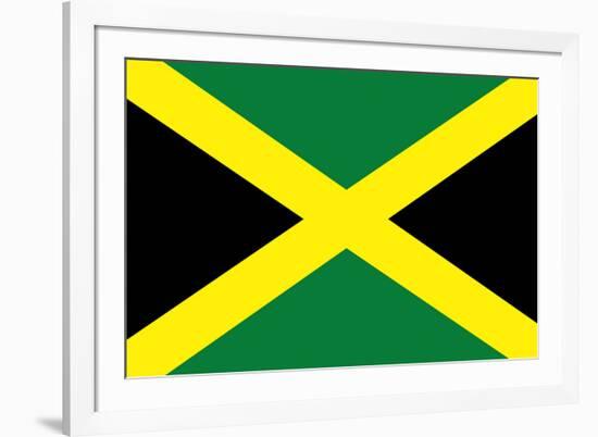 Jamaica National Flag-null-Framed Art Print