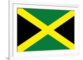 Jamaica National Flag-null-Framed Art Print
