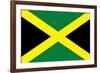 Jamaica National Flag-null-Framed Art Print
