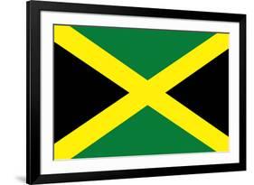 Jamaica National Flag-null-Framed Art Print