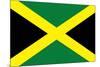 Jamaica National Flag-null-Mounted Art Print