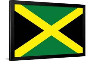 Jamaica National Flag-null-Framed Art Print