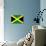 Jamaica National Flag-null-Poster displayed on a wall