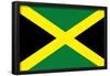 Jamaica National Flag-null-Framed Poster