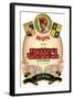 Jamaica Rum Label-null-Framed Art Print