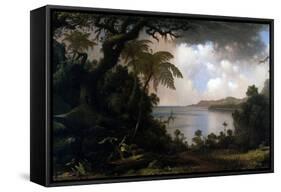 Jamaica, View from Fern-Tree Walk, 1887-Martin Johnson Heade-Framed Stretched Canvas