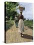 Jamaica Woman on Her Way to Market, 1890s-null-Stretched Canvas