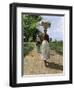 Jamaica Woman on Her Way to Market, 1890s-null-Framed Giclee Print