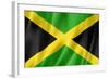 Jamaican Flag-daboost-Framed Art Print