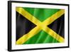 Jamaican Flag-daboost-Framed Art Print