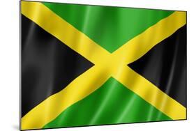 Jamaican Flag-daboost-Mounted Art Print