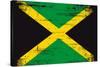 Jamaican Grunge Flag An Old Jamaican Flag Whith A Texture-TINTIN75-Stretched Canvas