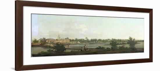 Jamaican Landscape, C.1775-George Robertson-Framed Giclee Print