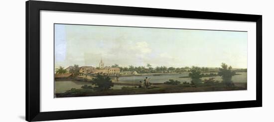 Jamaican Landscape, C.1775-George Robertson-Framed Giclee Print