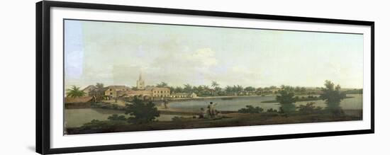 Jamaican Landscape, C.1775-George Robertson-Framed Giclee Print